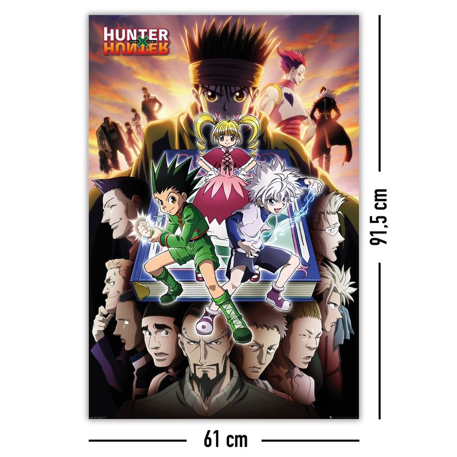 Hunter x Hunter Poster Book Key Art - Posters buy now in the shop Close Up  GmbH