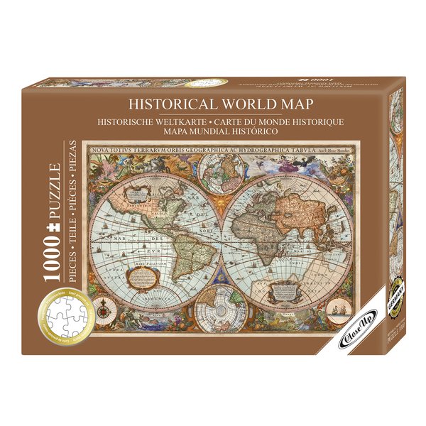 Historical World Map Puzzle