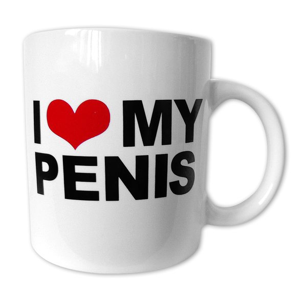 I Love My Penis Mug