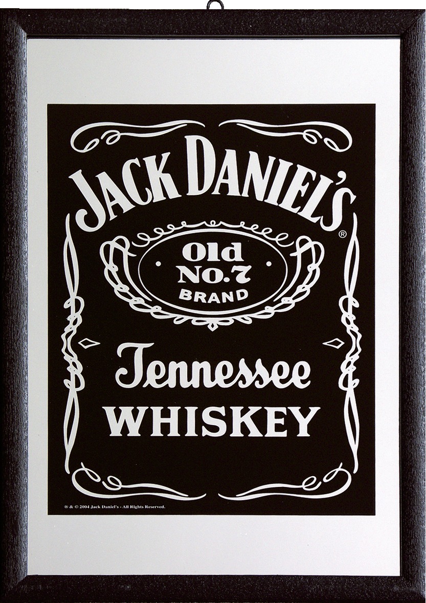 Jack Daniel S Mirror Black Label Printed Mirrors Buy Now In The Shop Close Up Gmbh