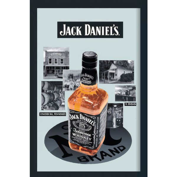 JACK DANIEL'S MIRROR "BOTTLE"