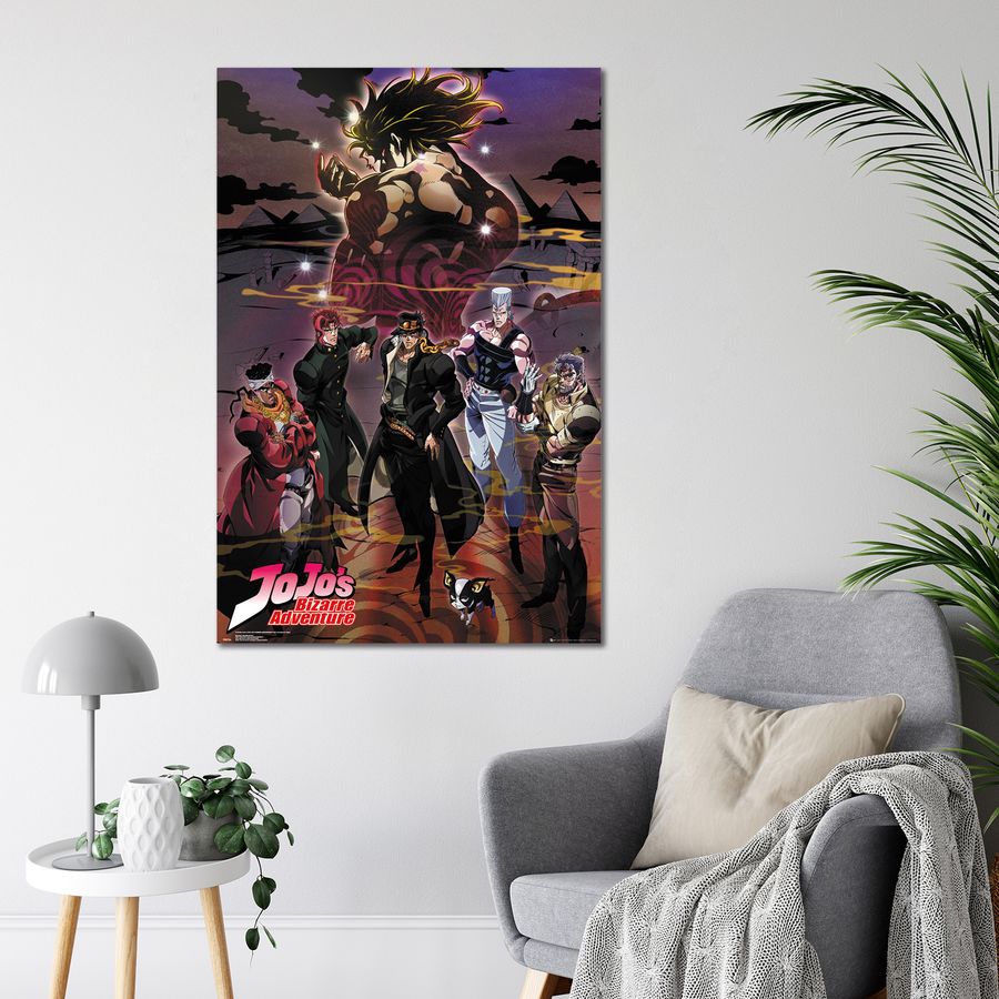 Jotaro Kujo Wall Art – Canvas Decoration Poster – Family Bedroom