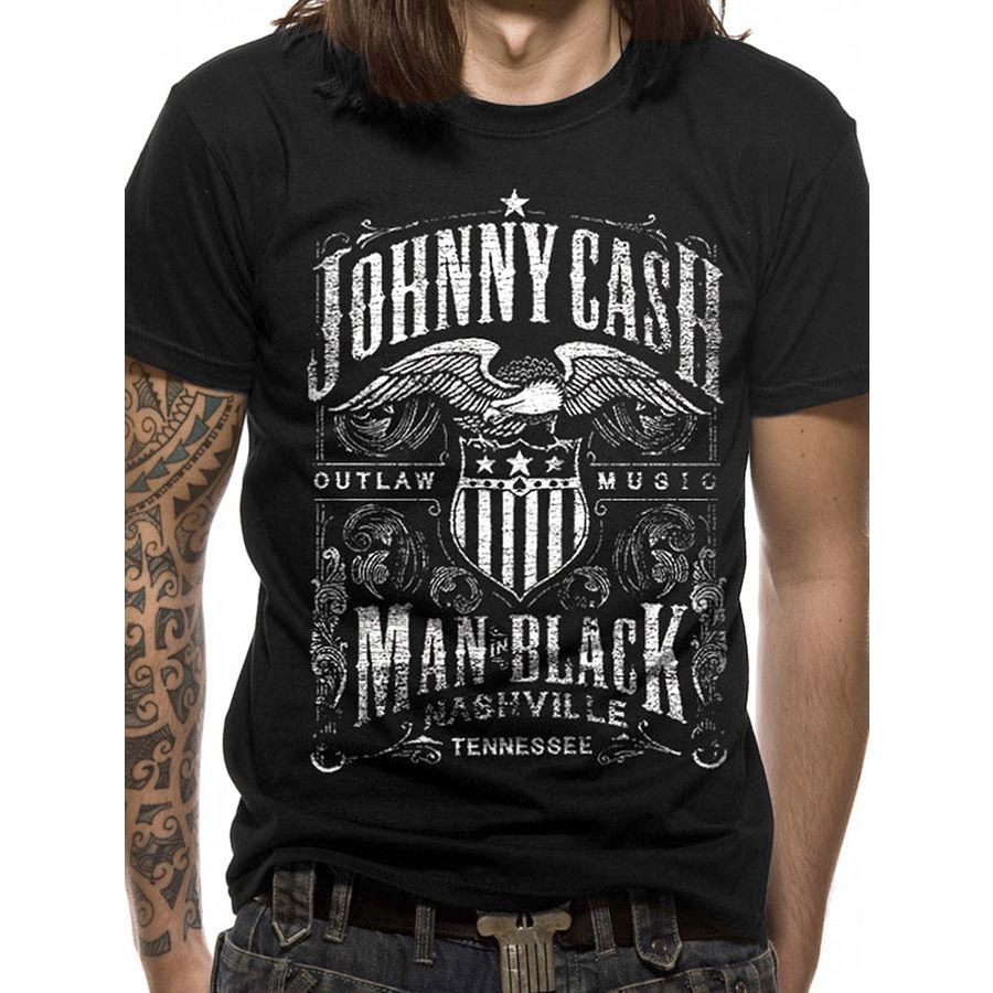 johnny cash jack daniels shirt