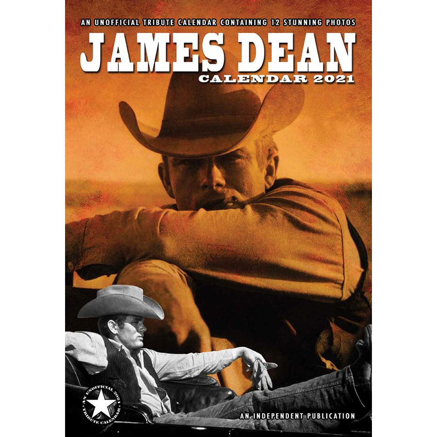 James Dean Calendar 2021 Tribute Calendar Calendars Buy Now In The Shop Close Up Gmbh james dean calendar 2021