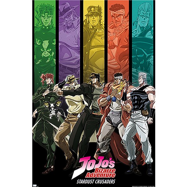 Jojo's Bizarre Adventure Poster - 