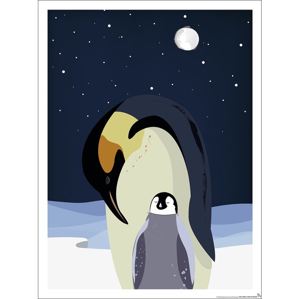Children's room Poster - Polar Penguins