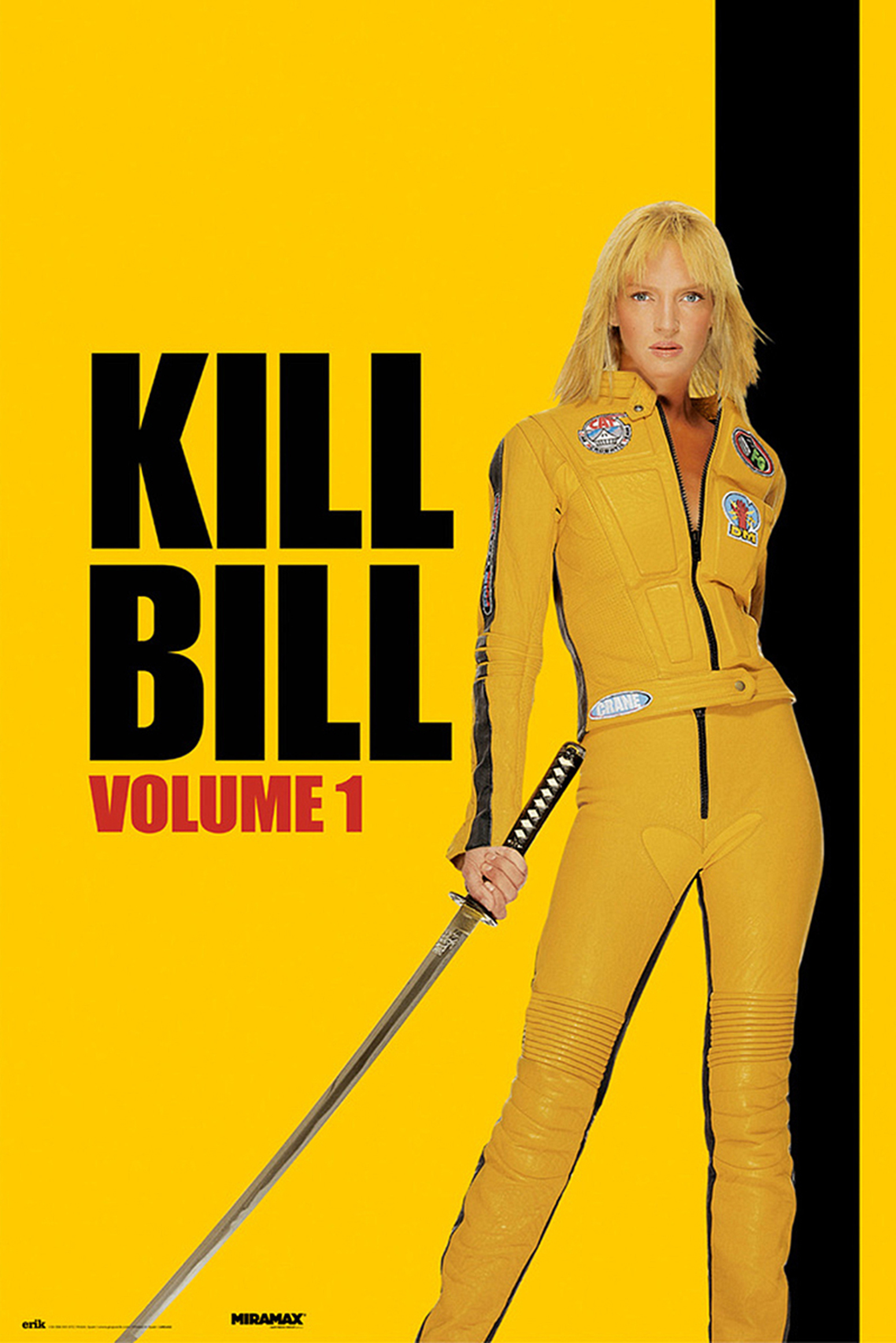 Kill Bill Poster Volume 1 Uma Thurman Posters buy now in the shop Close Up GmbH