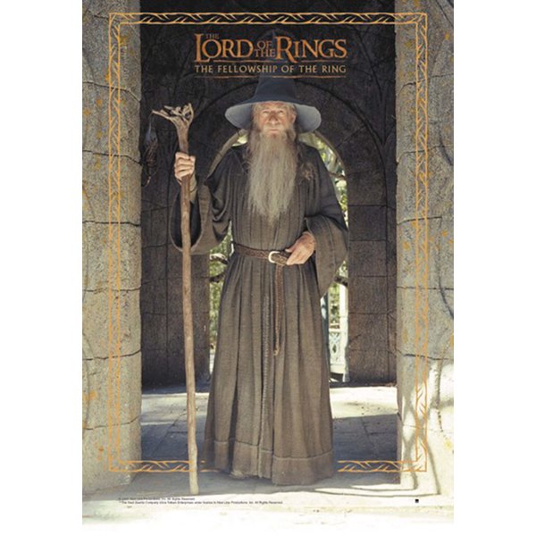 Lord of Rings Poster Gandalf