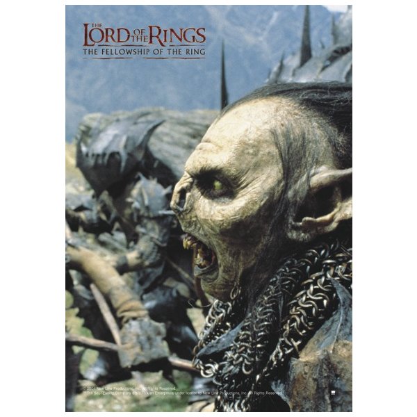 Lord of Rings Poster Orc