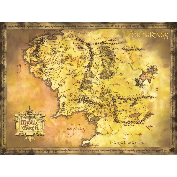 THE LORD OF THE RINGS GIANT POSTER