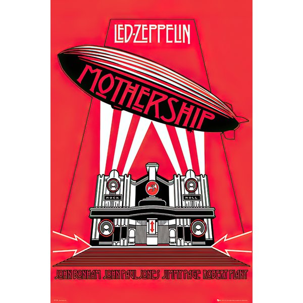 Led Zeppelin Poster Mothership