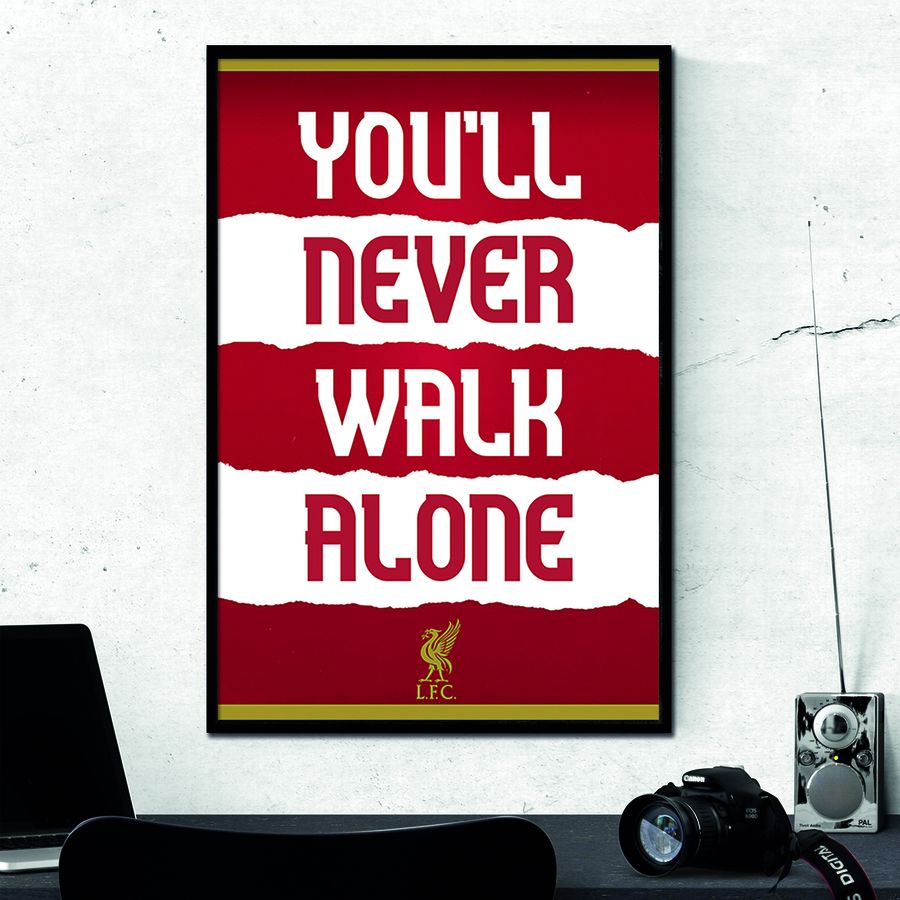 Liverpool Fc Poster Quota You Ll Never Walk Alone Posters Buy Now In The Shop Close Up Gmbh Liverpool Fc Poster Quota You Ll Never Walk Alone Posters Buy Now In The Shop Close Up Gmbh