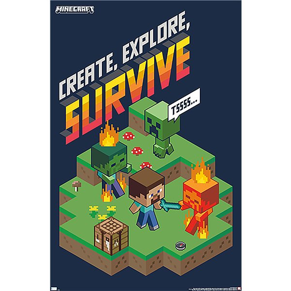 Minecraft Poster -