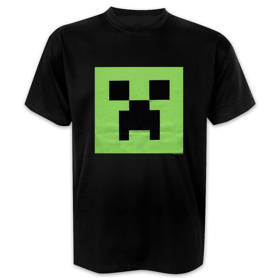 Minecraft glow in the dark t shirt online where