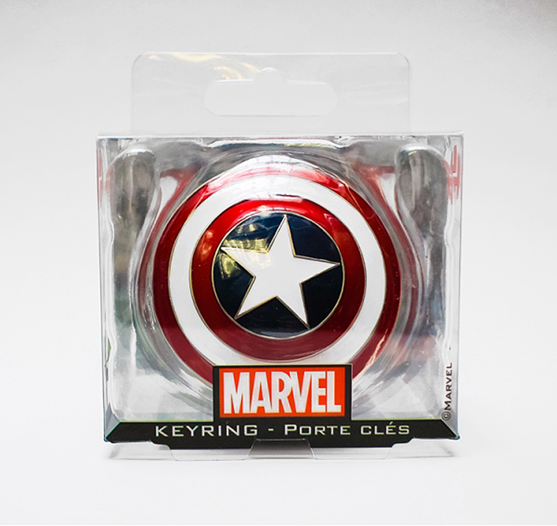  Captain America Schutzschild Schlüsselanhänger Keyring Marvel Avengers 