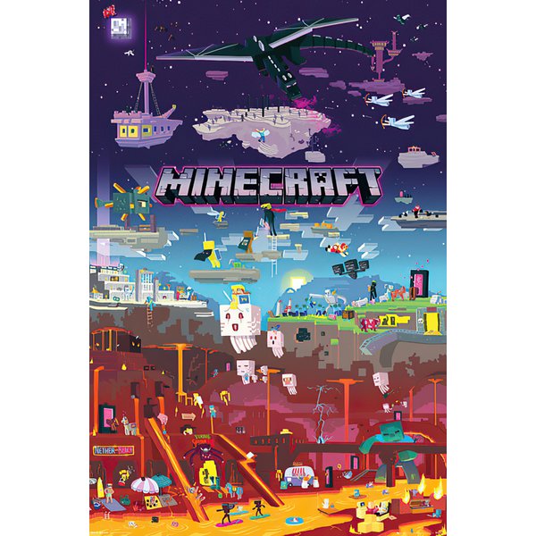 Minecraft Poster World Beyond