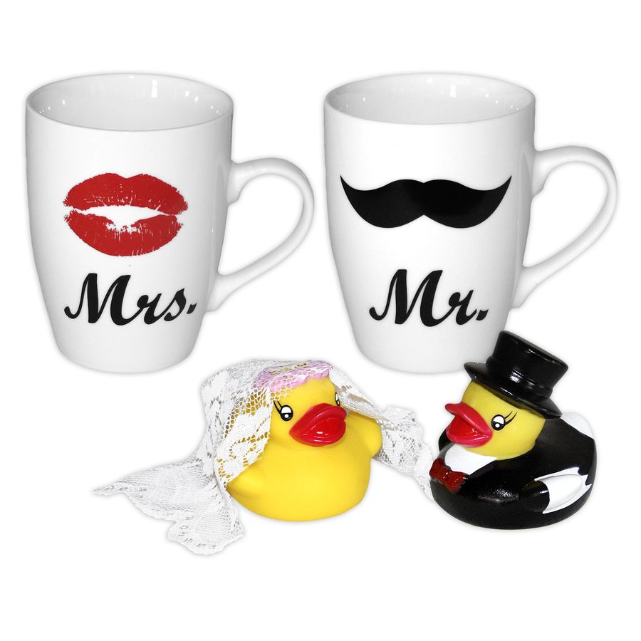 Mr Duck. Mr and Miss Duck.