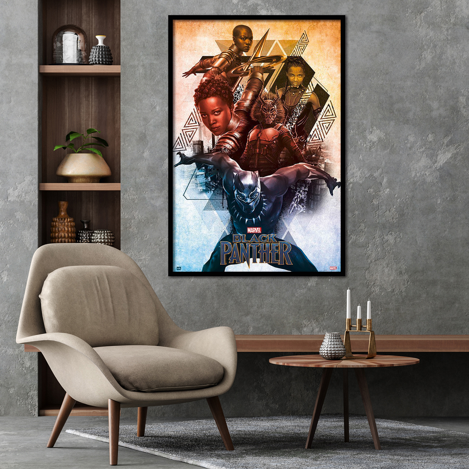 Poster Black Panther - Stance | Wall Art, Gifts & Merchandise 