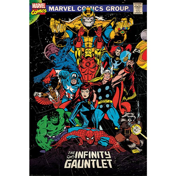 Marvel Comics Retro Poster