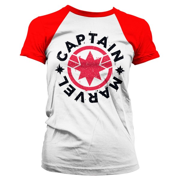 Marvel Girlie T-Shirt Captain Marvel 