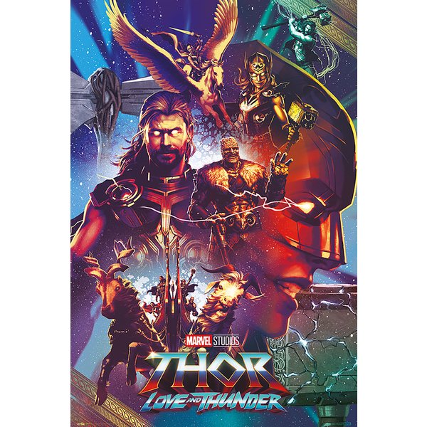 Marvel Thor: Love and Thunder Poster - 