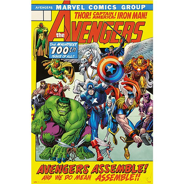 Marvel Avengers Poster -