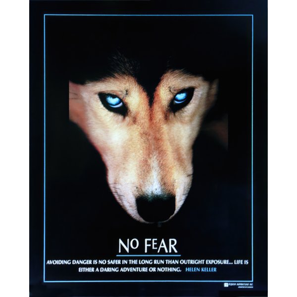 No Fear Poster