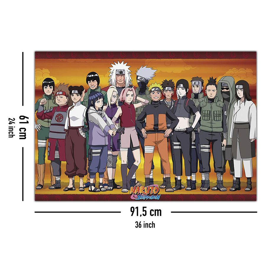 Naruto Shippuden - Group Mini Poster Set