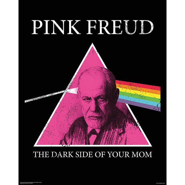 Pink Freud Poster -