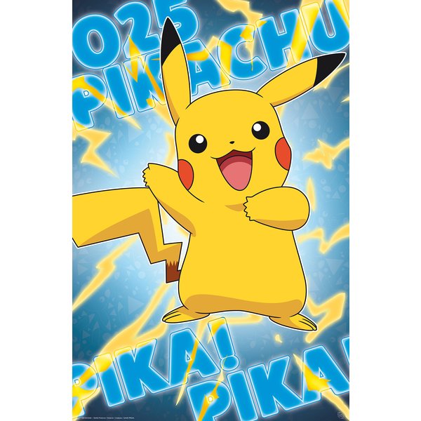 Pokémon Poster - Pikachu