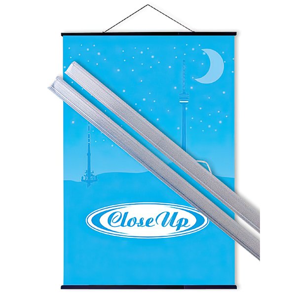 POSTER HANGERS TRANSPARENT 70CM (27.5")