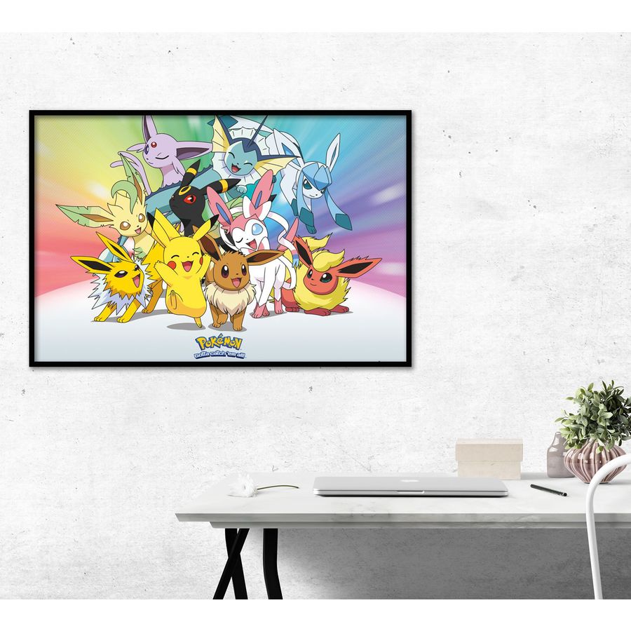 Poster Pokémon - Eevee Evolutions, Wall Art, Gifts & Merchandise