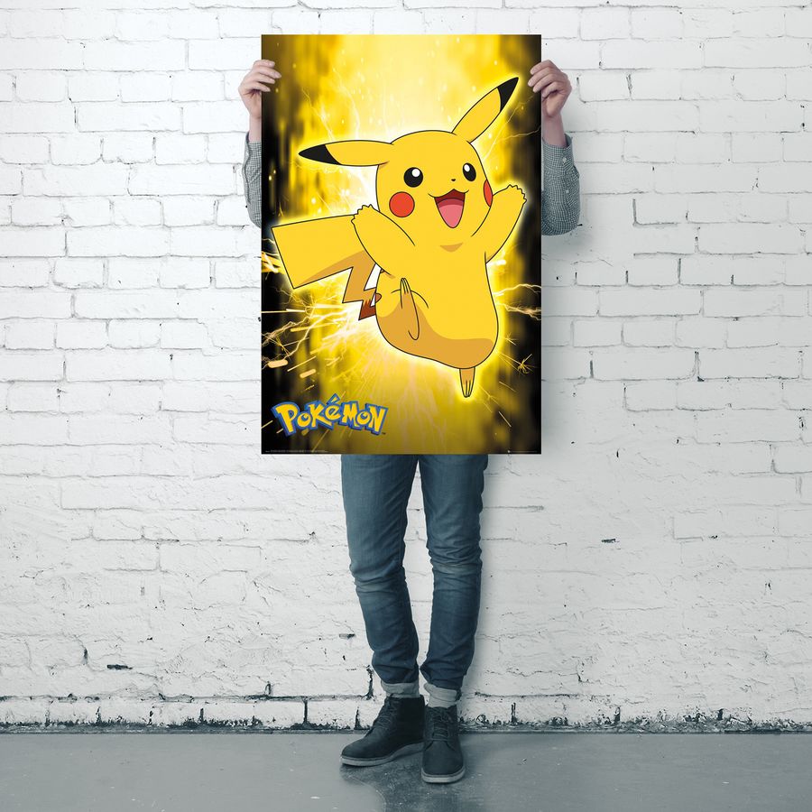 Posters Pokémon - Idées et achat Pokémon - Pikachu