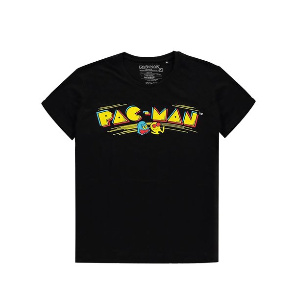 Pac-Man T-Shirt Retro Logo