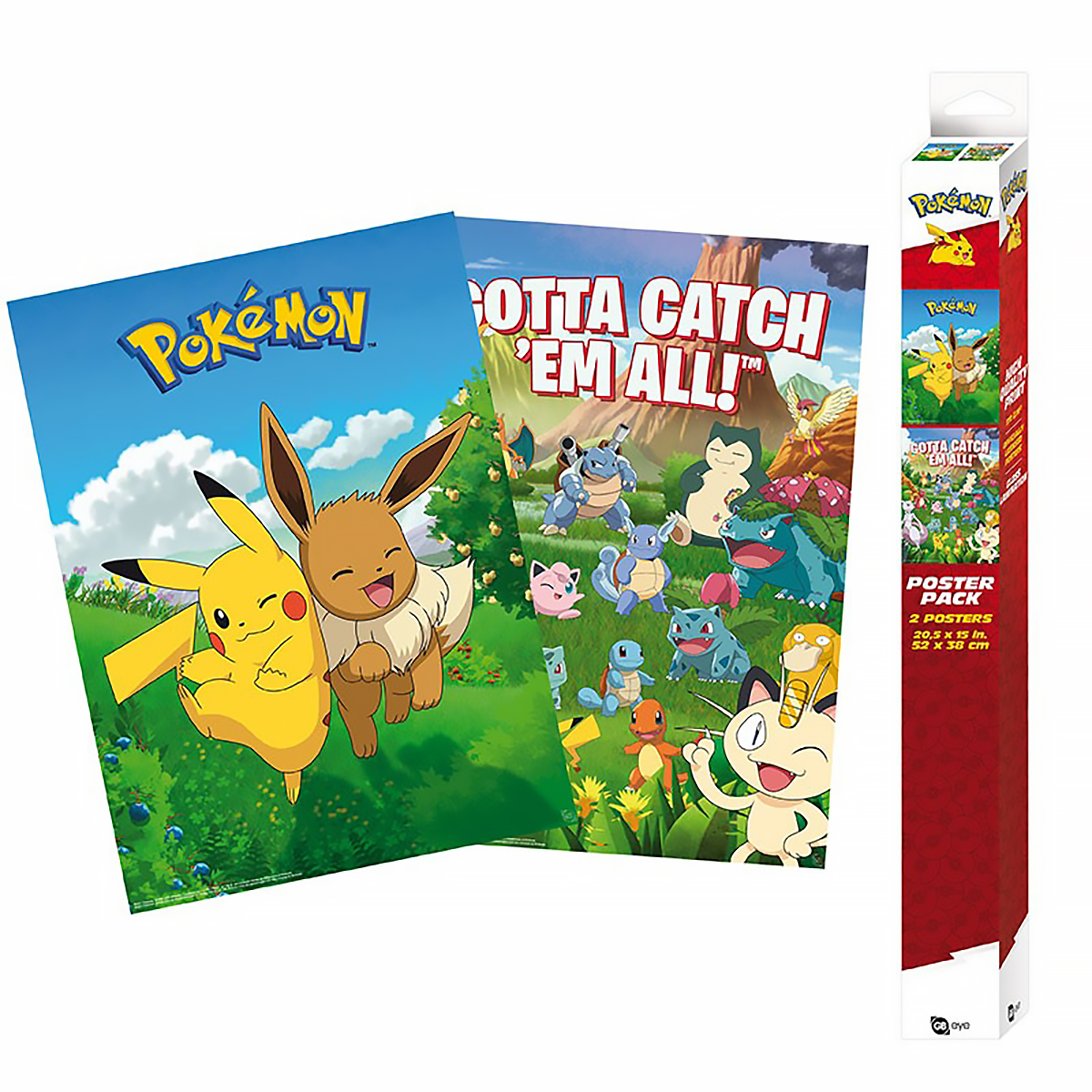 Poster Pokémon 255276 Original: Compra Online em Oferta