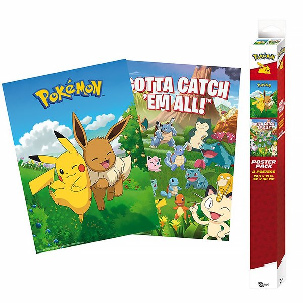 Pokémon 2 Poster Set -