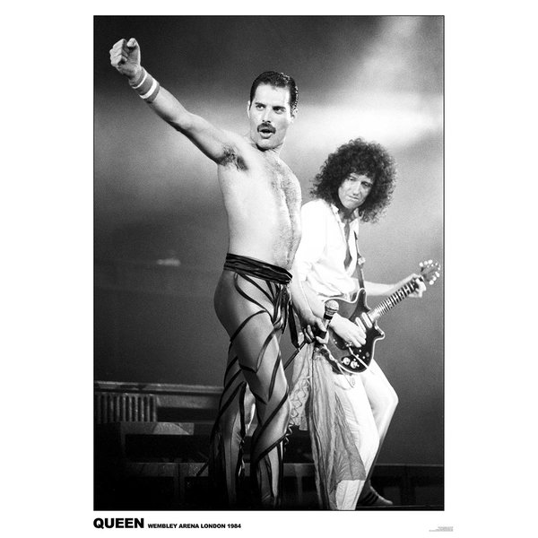 Queen Poster Wembley 1984 -