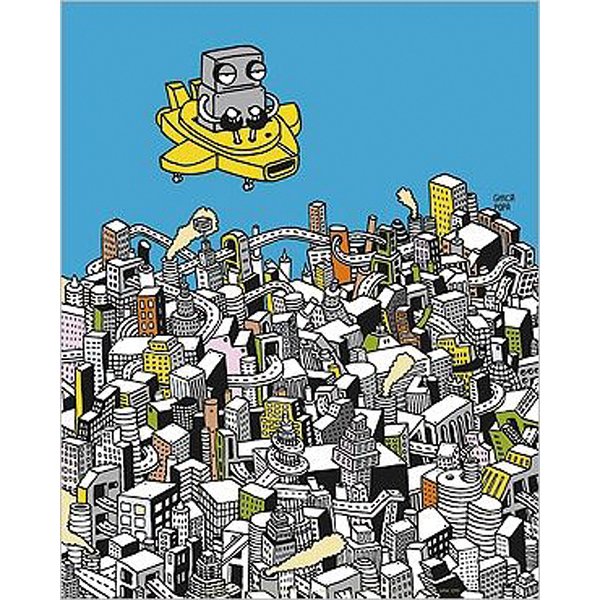 Robots 1 art print
