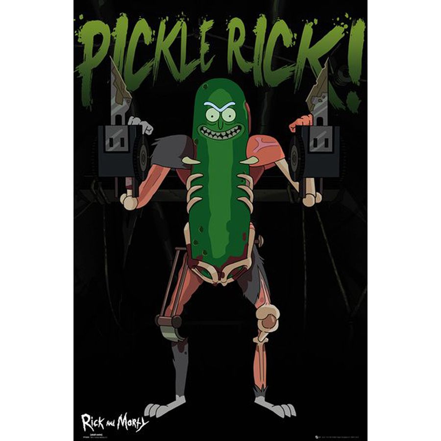 Rick and Morty Poster Pickle Rick - Posters buy now in the shop ... Rick and Morty Poster Pickle Rick - Posters buy now in the shop ...