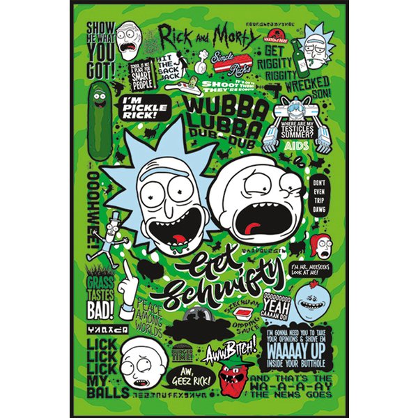 Rick and Morty Poster Quotes 2