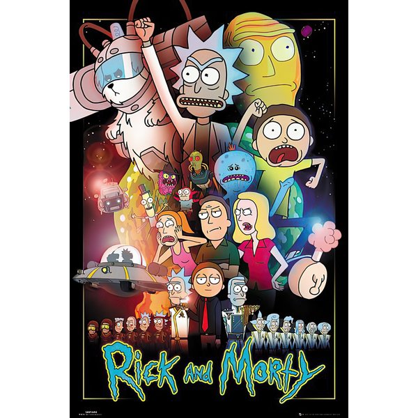 Rick and Morty Poster Wars