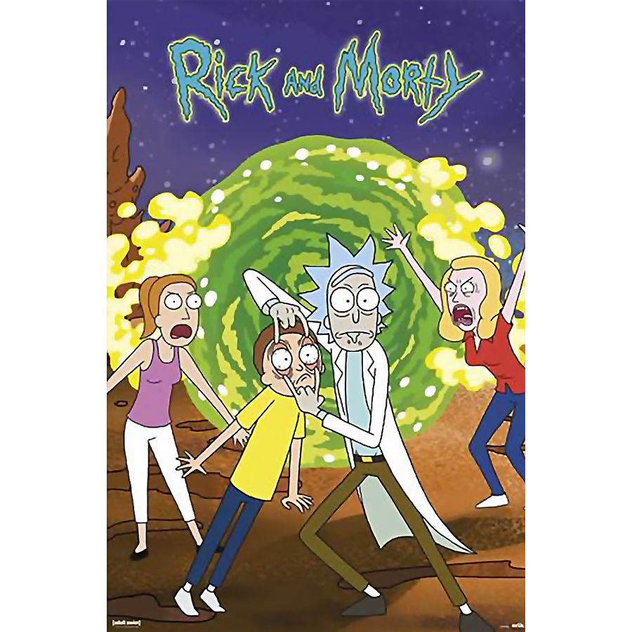 Rick And Morty Portal Posters for Sale