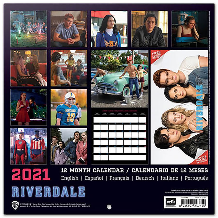 riverdale calendar 2021 Riverdale Calendar 2021 Calendars Buy Now In The Shop Close Up Gmbh riverdale calendar 2021