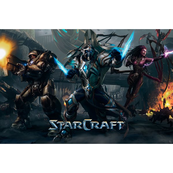 Poster Starcraft II -