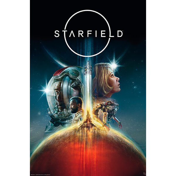 Starfield Poster -