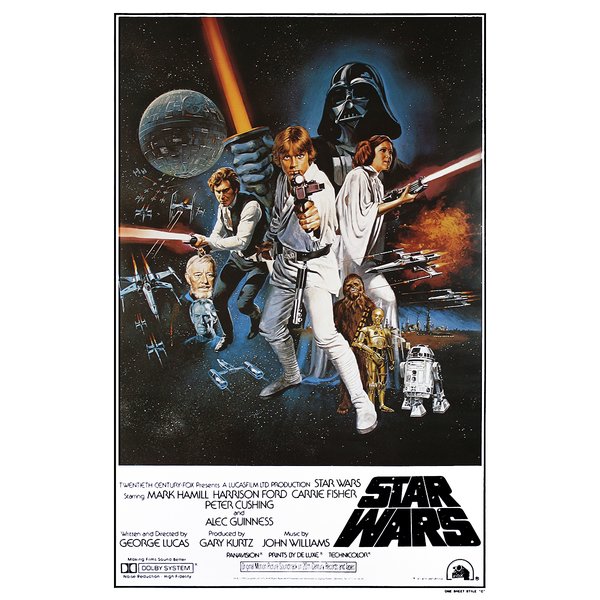 Star Wars Episode IV - A New Hope - Movie Poster