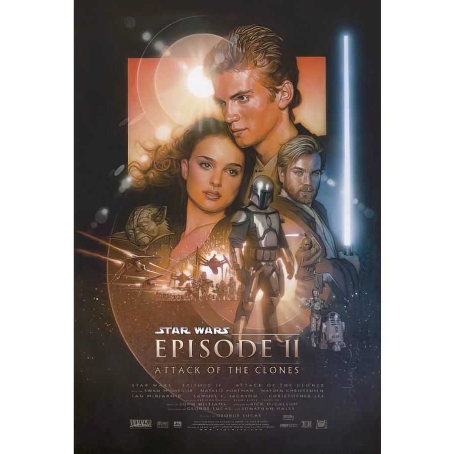 Star Wars Episode II Poster - Posters buy now in the shop Close Up GmbH