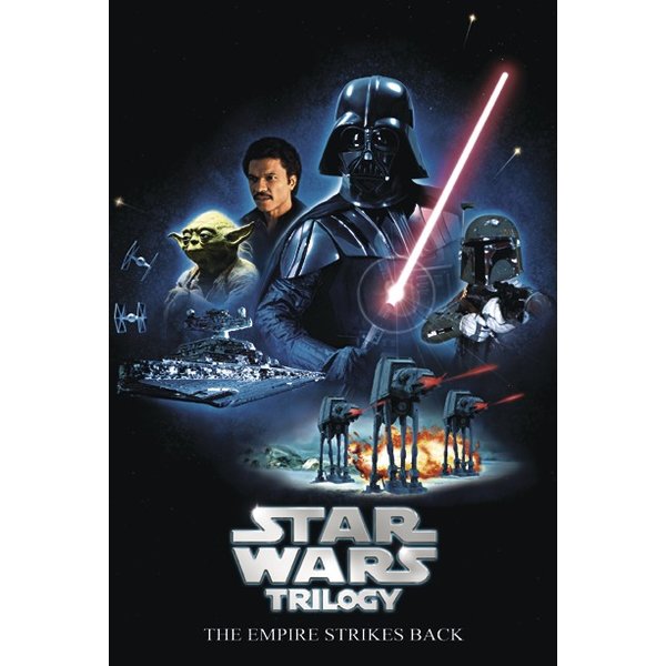 STAR WARS TRILOGY POSTER