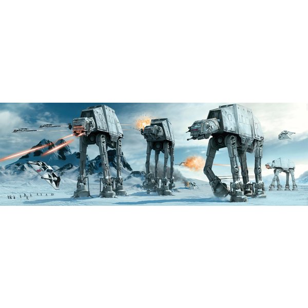 Poster Star Wars AT-AT Fight