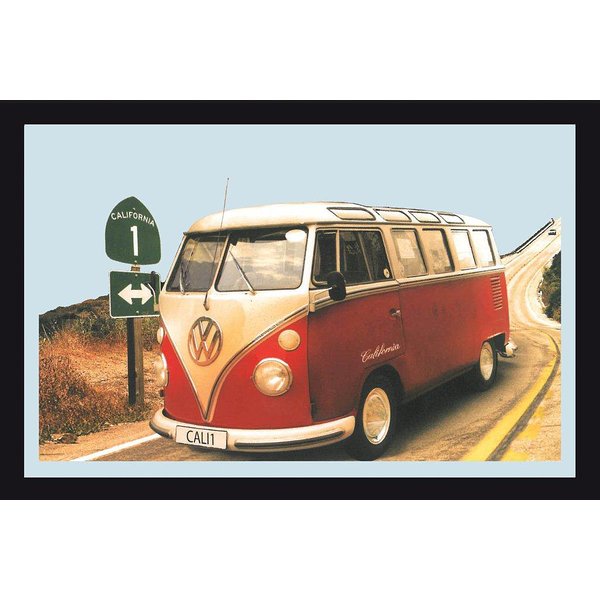 Mirror VW Camper Highway 1